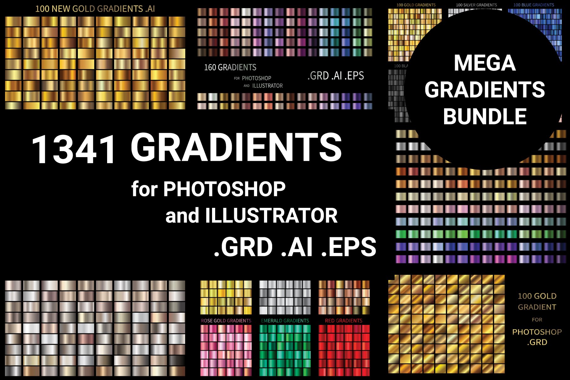 Gradients BUNDLE Sale .GRD .AI .EPScover image.