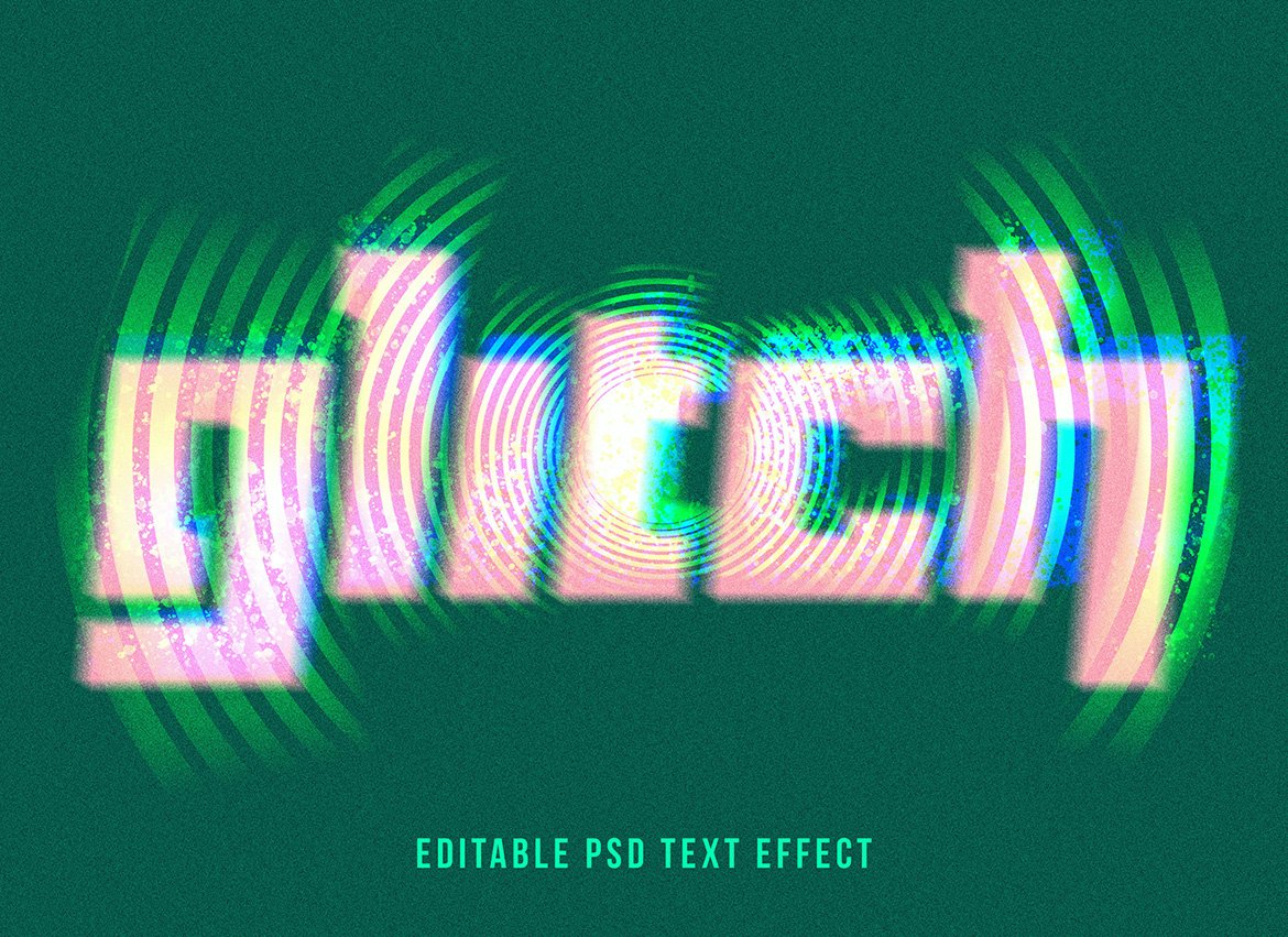 Glitch text effectcover image.