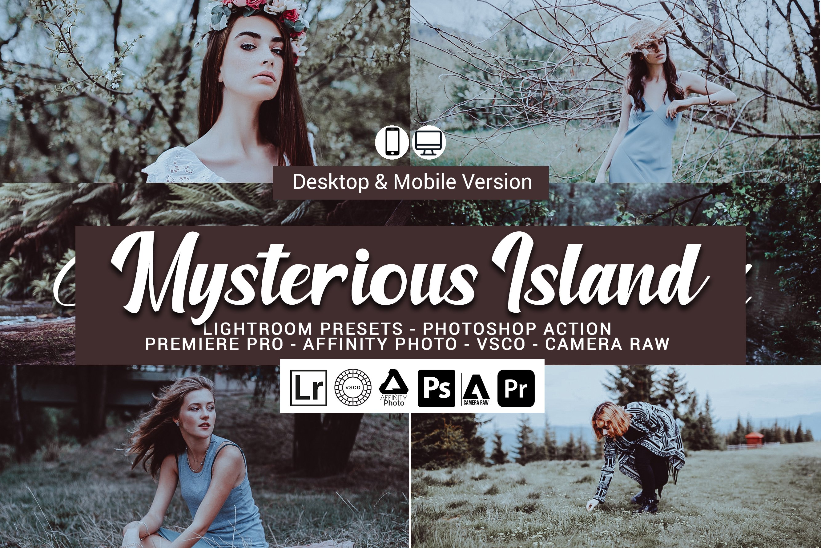 Mysterious Island Lightroom Presetscover image.