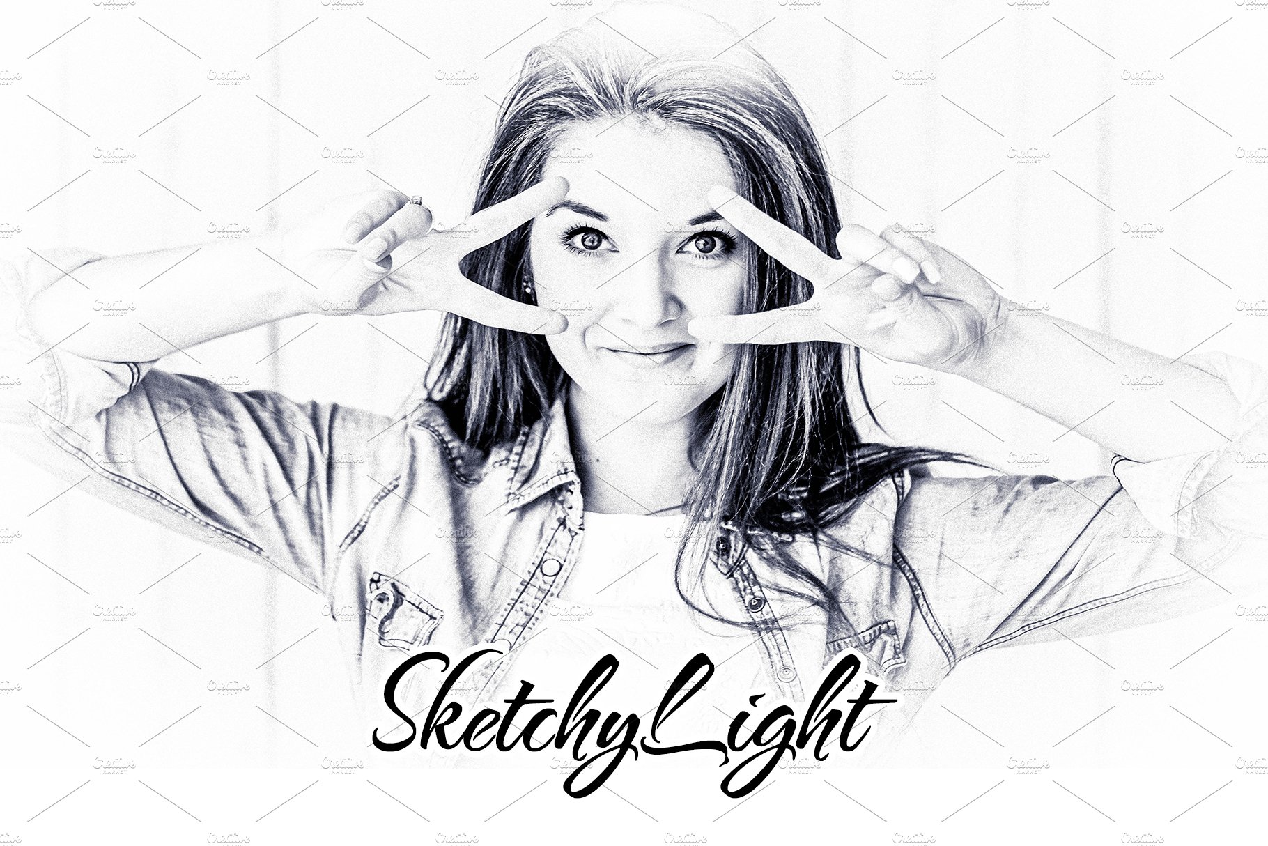 SketchyLight - 30 Lightroom Presetscover image.