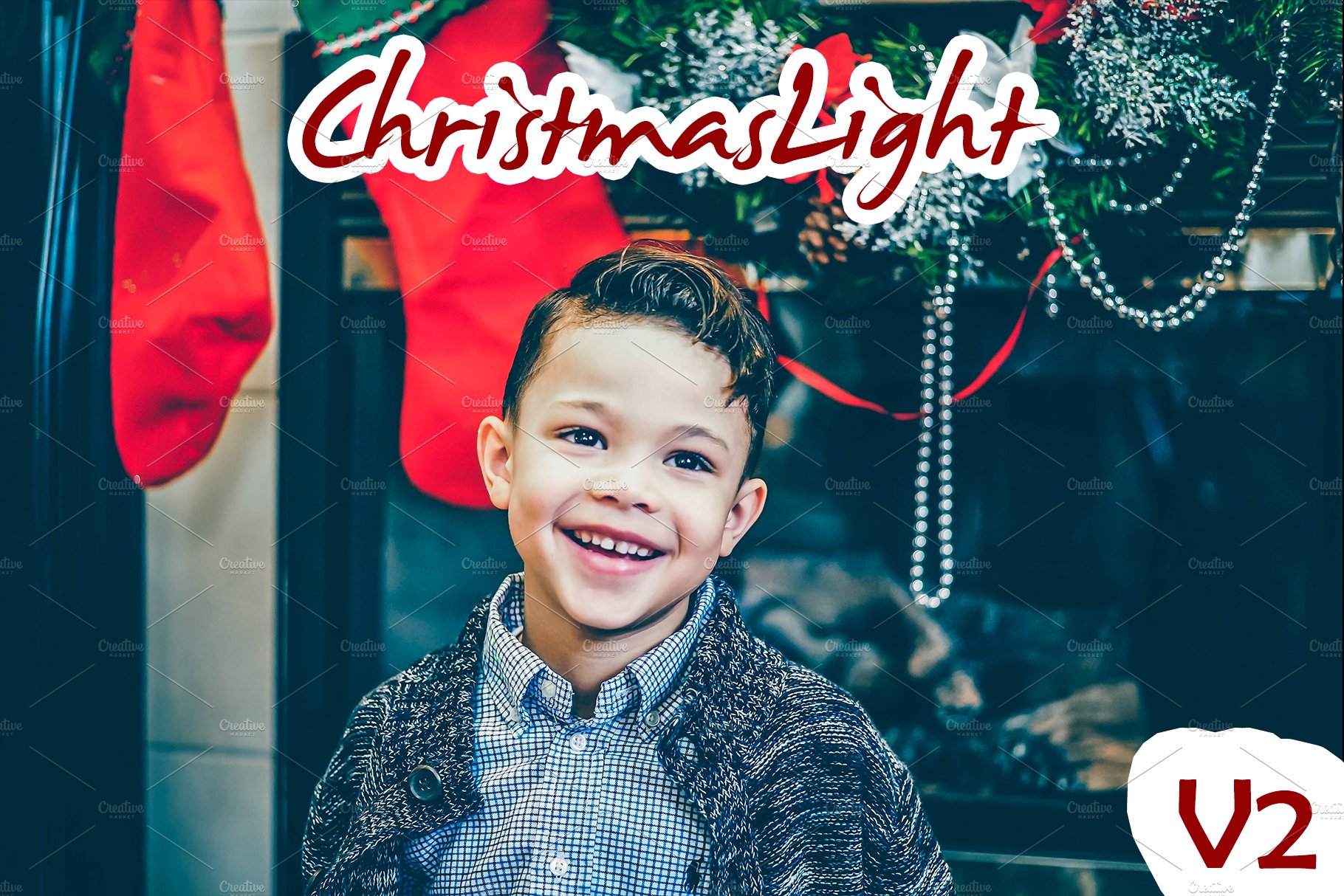 ChristmasLight V2- Lightroom Presetscover image.