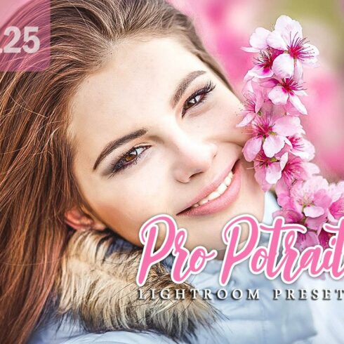 125 Pro Potrait Lightroom Presetscover image.