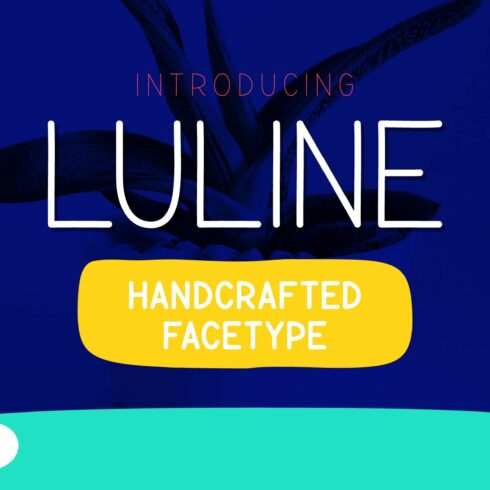 Luline Handwritten Font cover image.