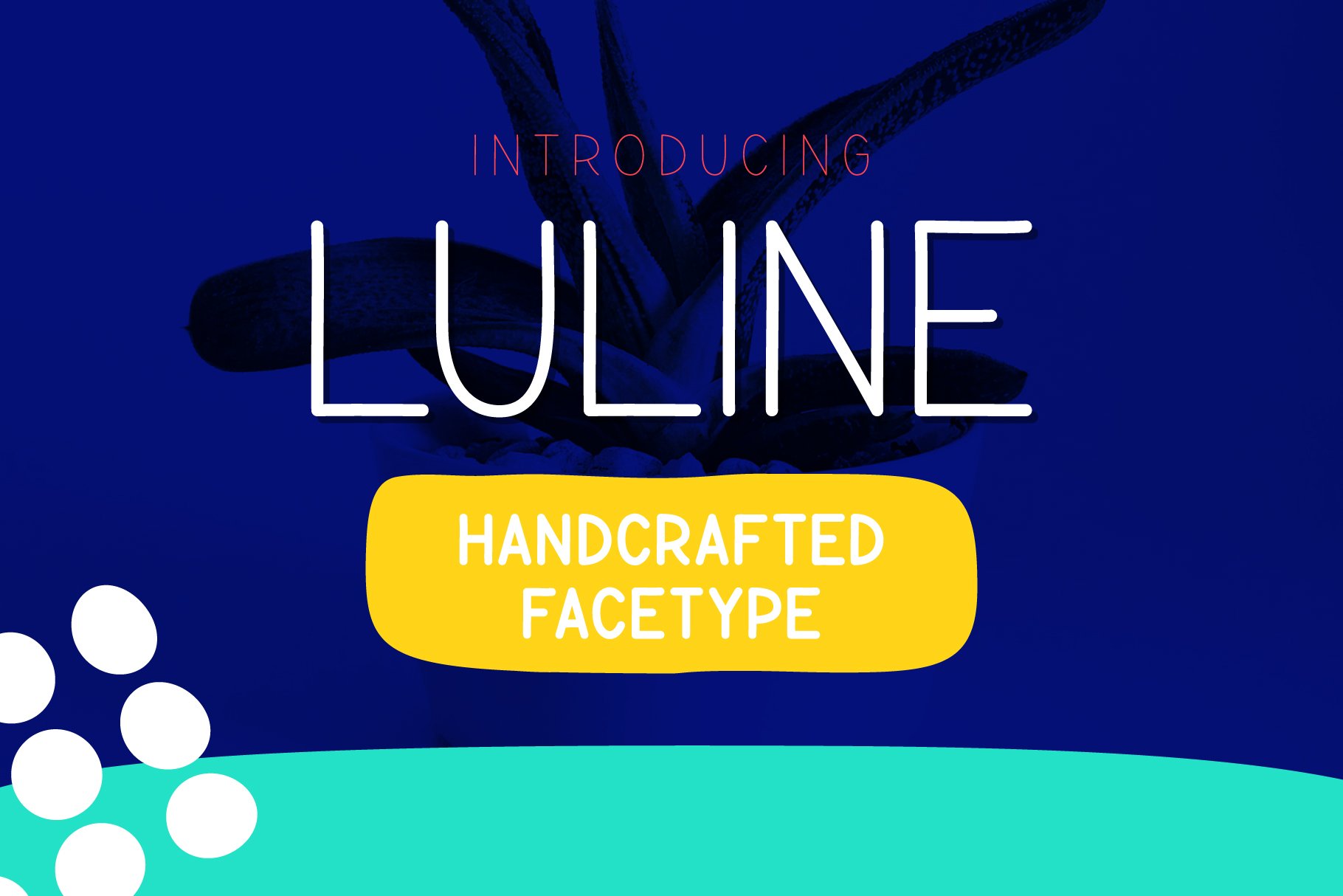 Luline Handwritten Font cover image.