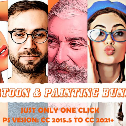30 Cartoon & Painting Bundle Actionscover image.