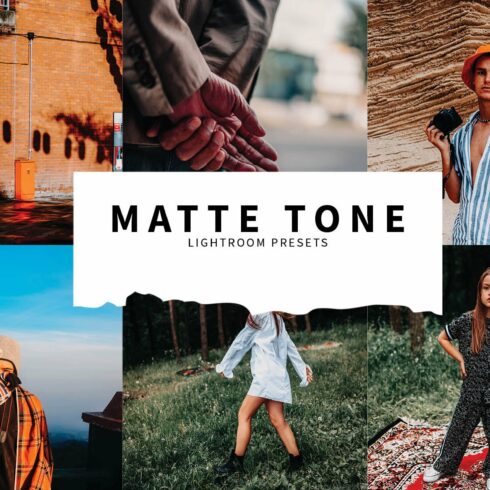 10 Matte Tone Lightroom Presetscover image.