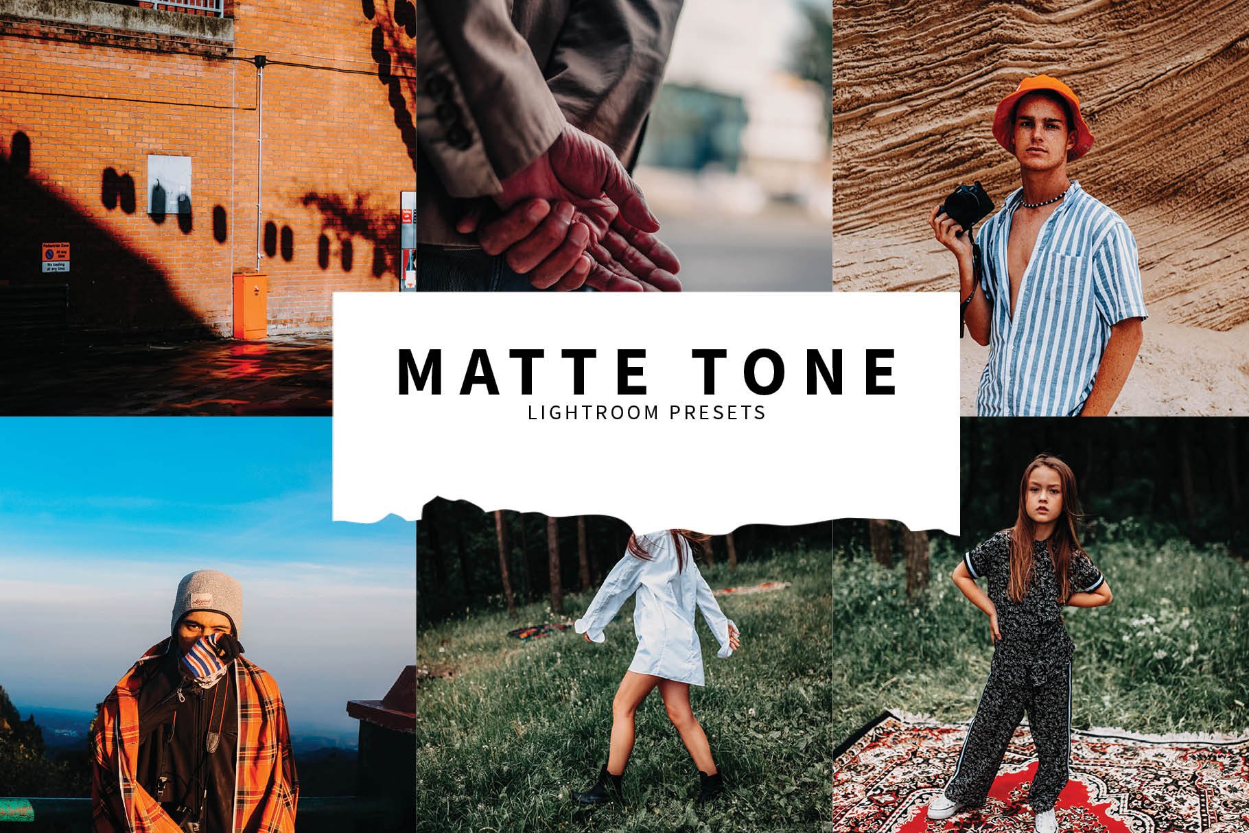 10 Matte Tone Lightroom Presetscover image.