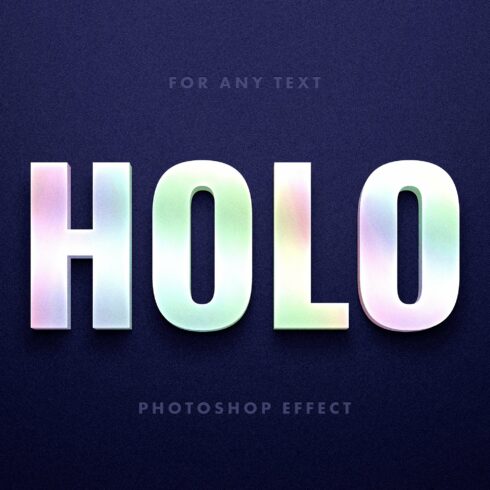 Shiny Holographic Text Effectcover image.