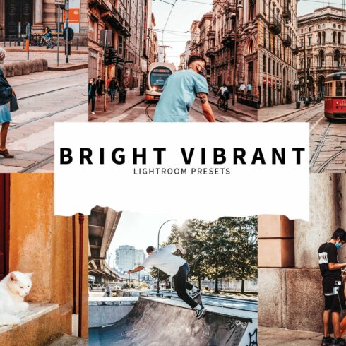 10 Bright Vibrant Lightroom Presetscover image.