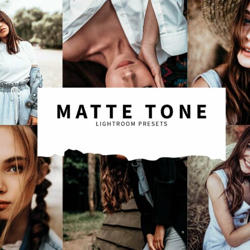 10 Matte Tone Lightroom Presetscover image.