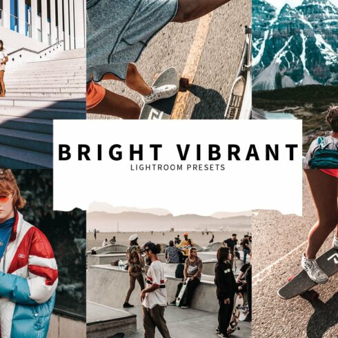 10 Bright Vibrant Lightroom Presetscover image.