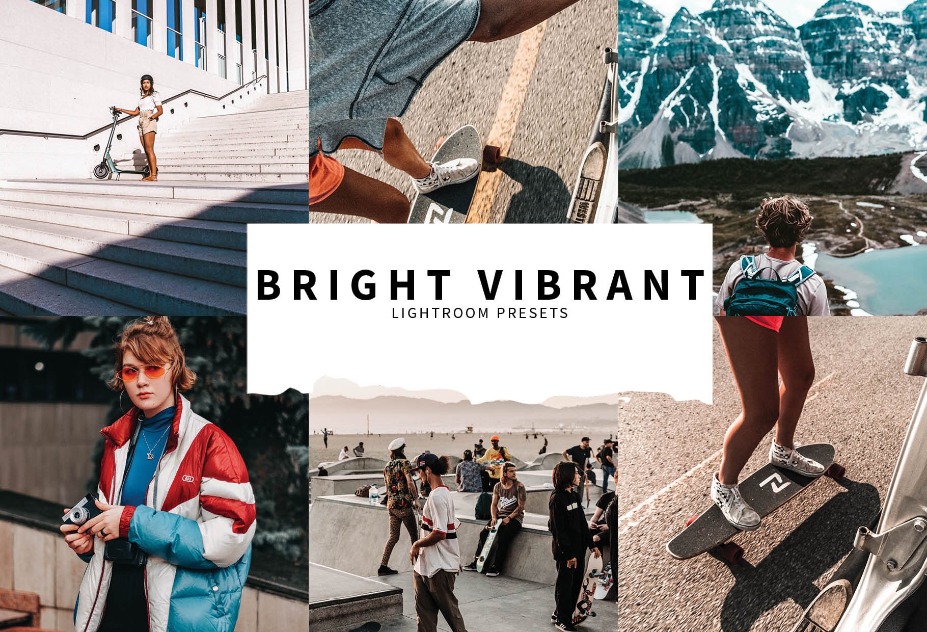 10 Bright Vibrant Lightroom Presetscover image.