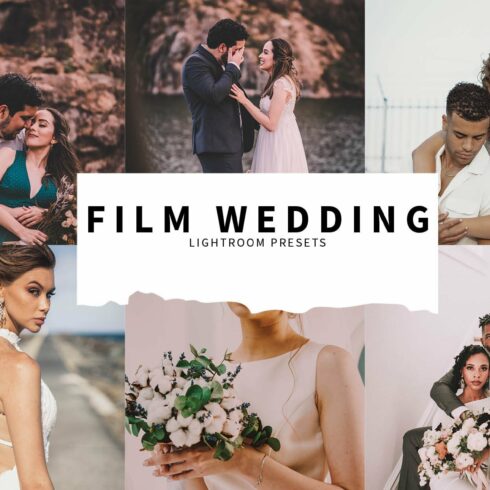 10 Film Wedding Lightroom Presetscover image.