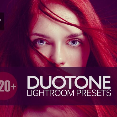 Duotone Lightroom Presets bundlecover image.