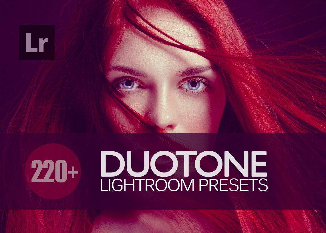 Duotone Lightroom Presets bundlecover image.