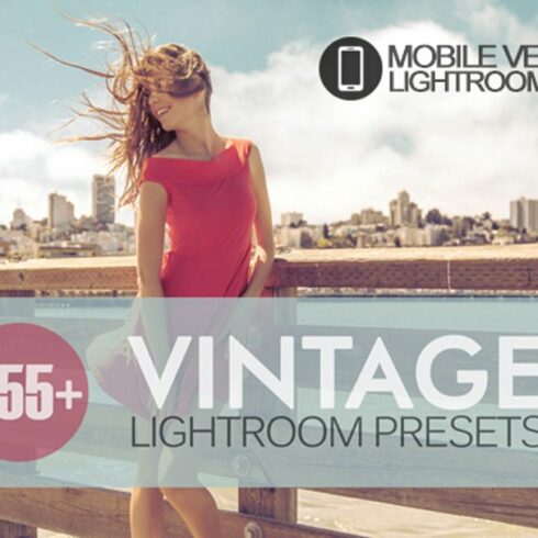 Vintage Lightroom Mobile Presetscover image.