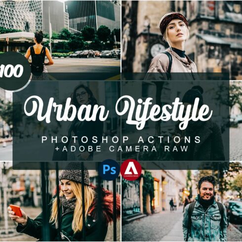 Urban Lifestyle Photoshop Actionscover image.