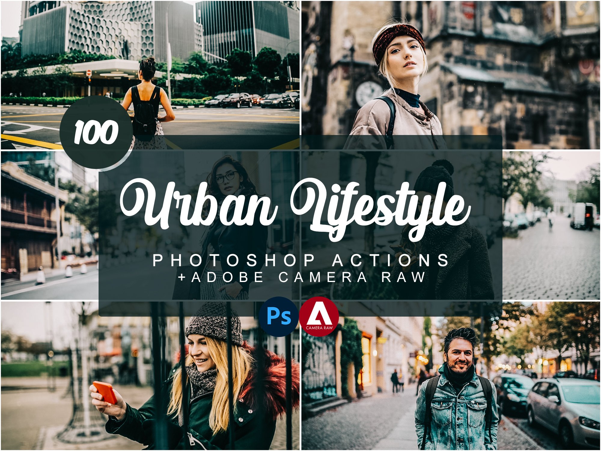 Urban Lifestyle Photoshop Actionscover image.