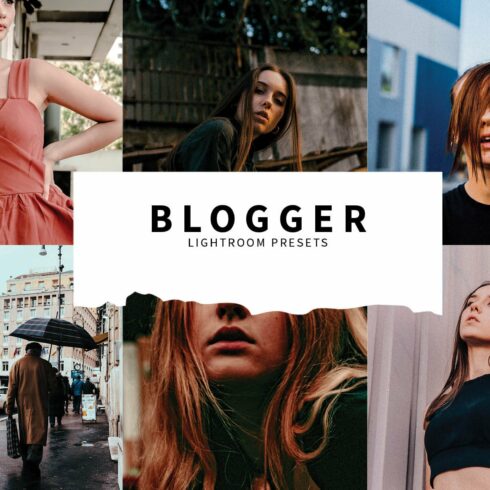 10 Blogger Lightroom Presetscover image.