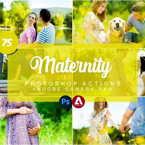 Maternity Photoshop Actionscover image.