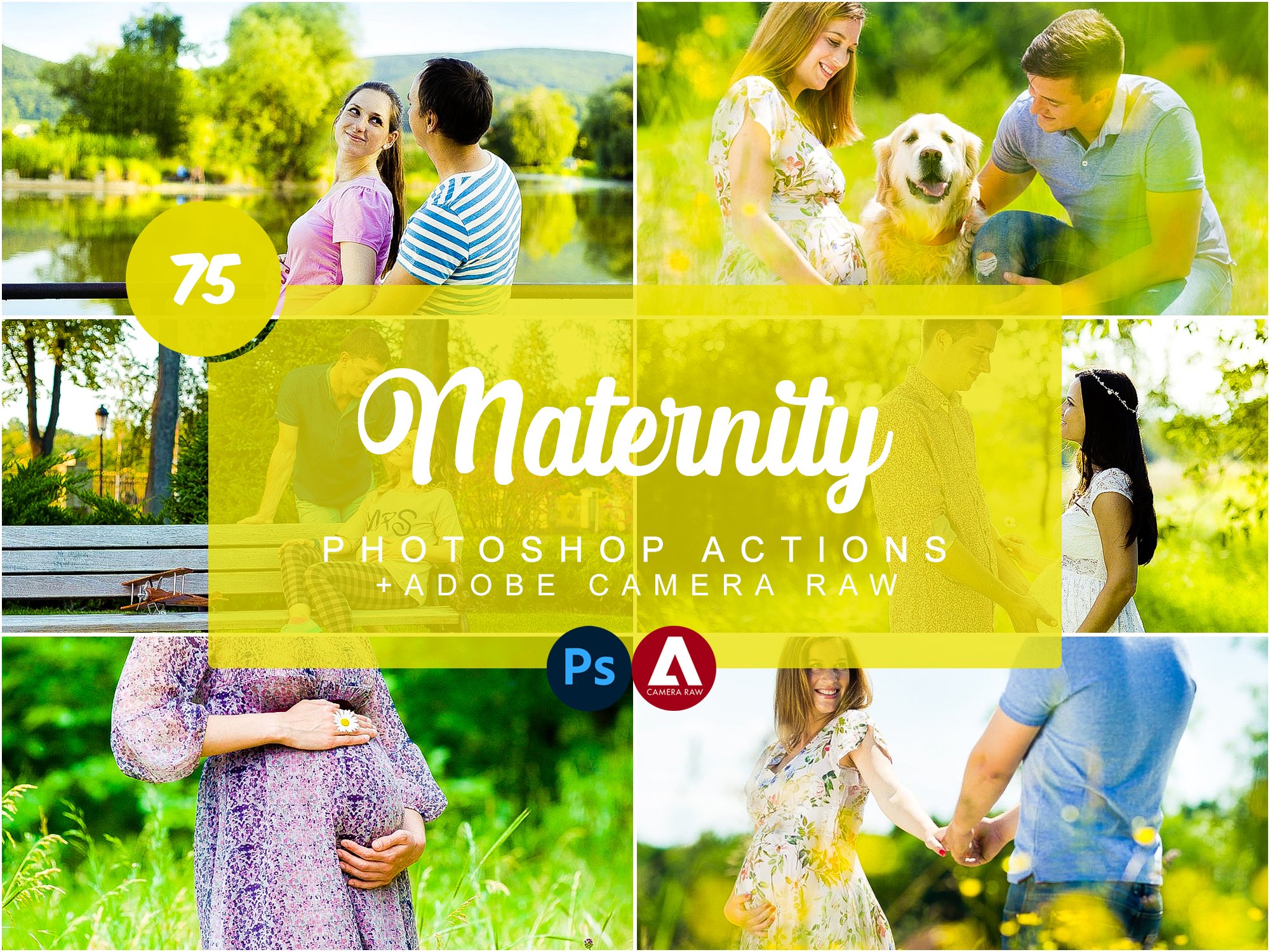 Maternity Photoshop Actionscover image.
