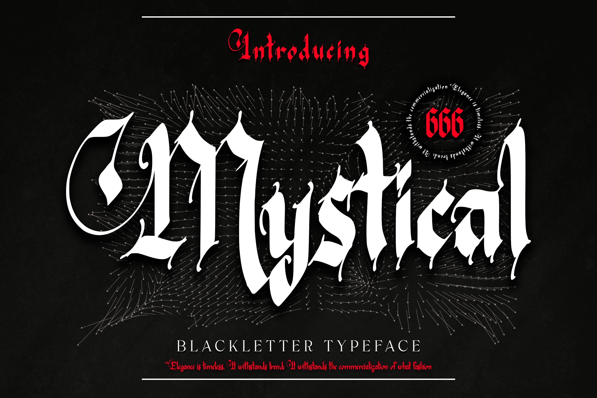 Mystical - Blackletter cover image.