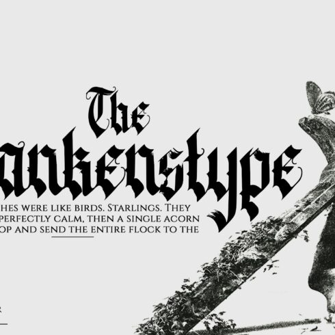 The Frankenstype - Blackletter cover image.