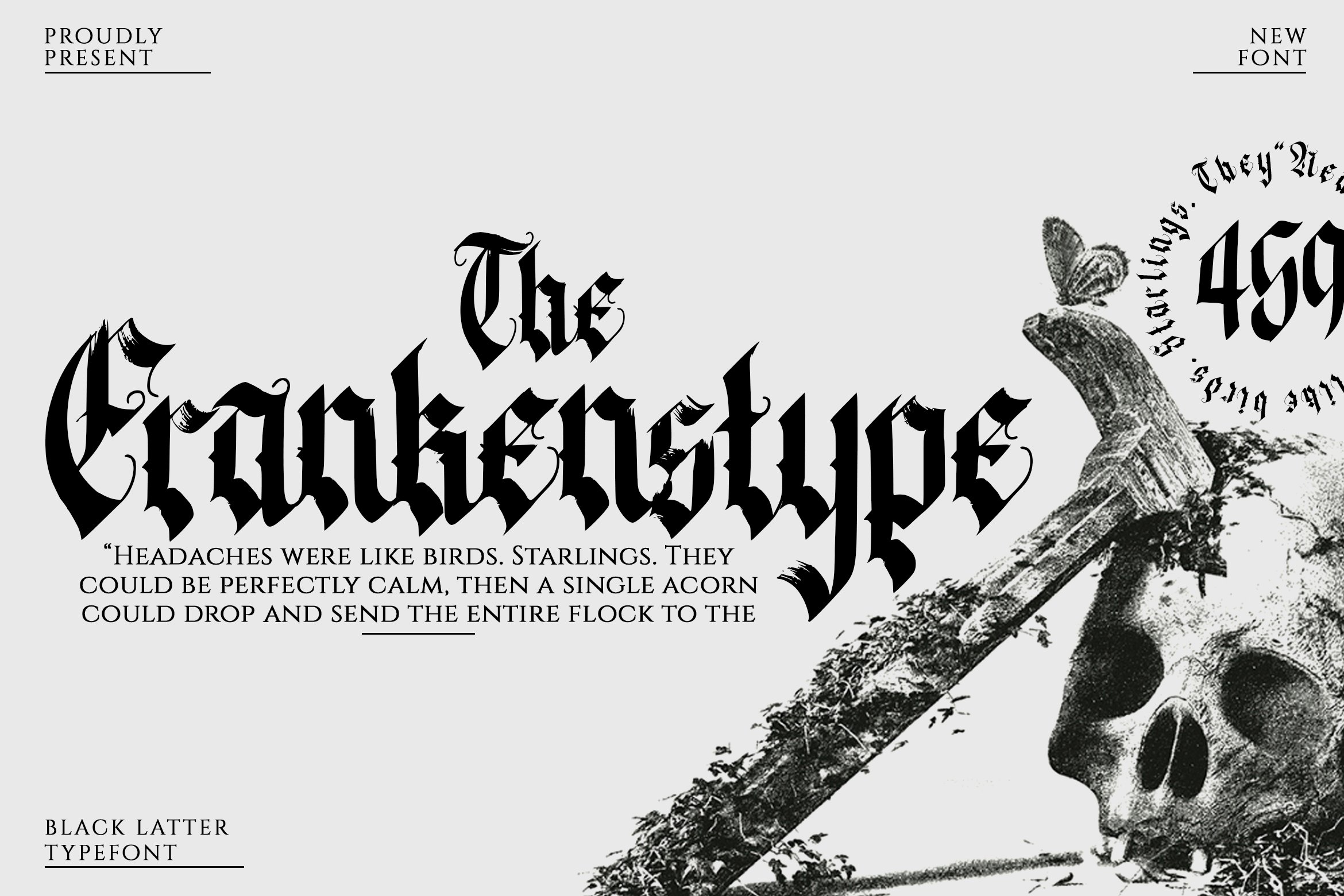 The Frankenstype - Blackletter cover image.