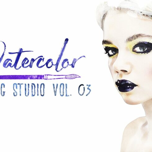 Watercolor Painting Studio Vol. 03cover image.