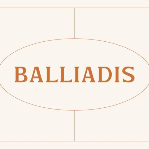 Balliadis Serif Font cover image.