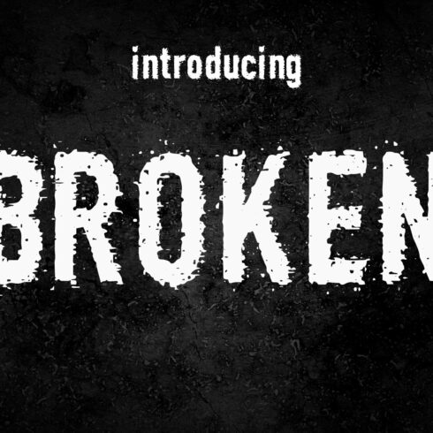 Broken Fonts cover image.