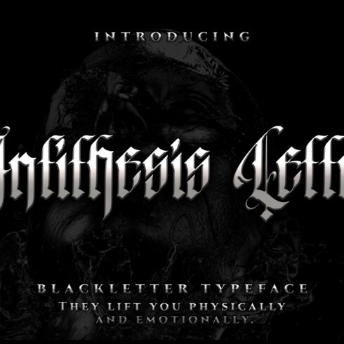 Antithesis Letter - Blackletter Type cover image.