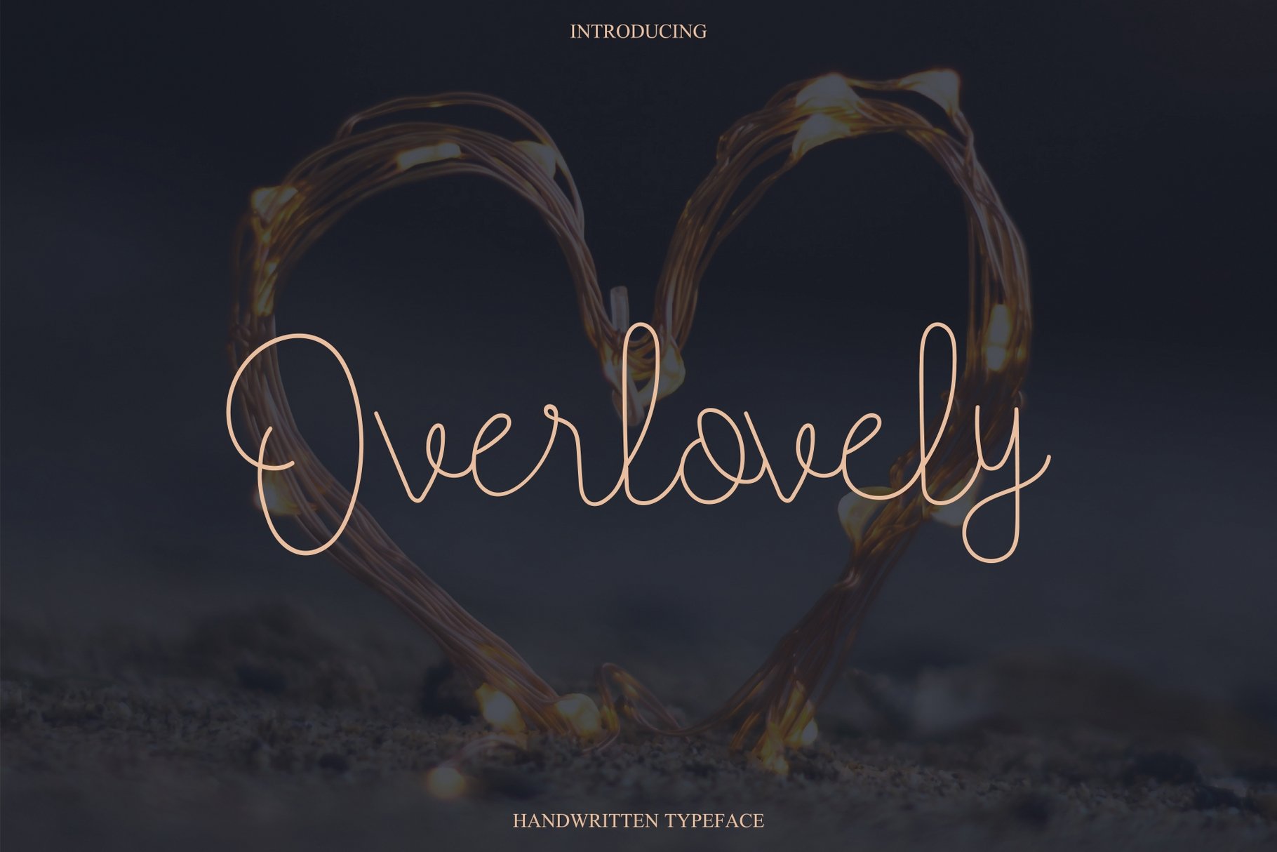 Overlovely Handwritten Typeface cover image.