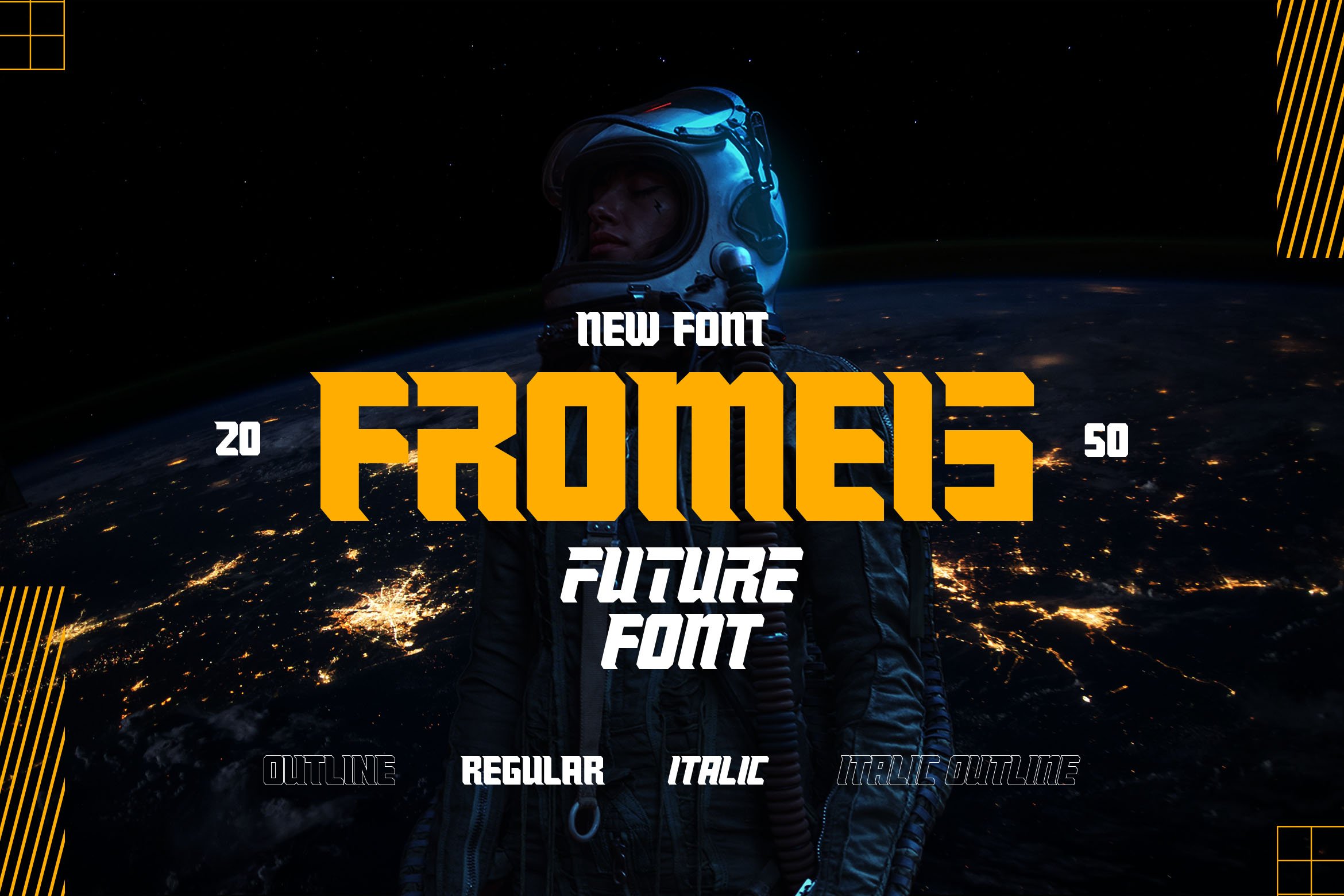 Fromeis - Future Font cover image.
