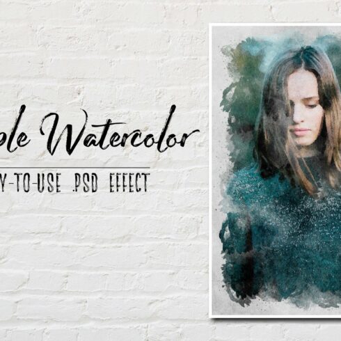 Simple Watercolor Photoshop FXcover image.