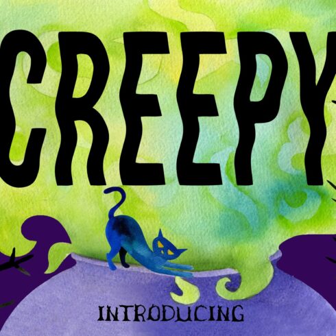 Creepy Fonts cover image.