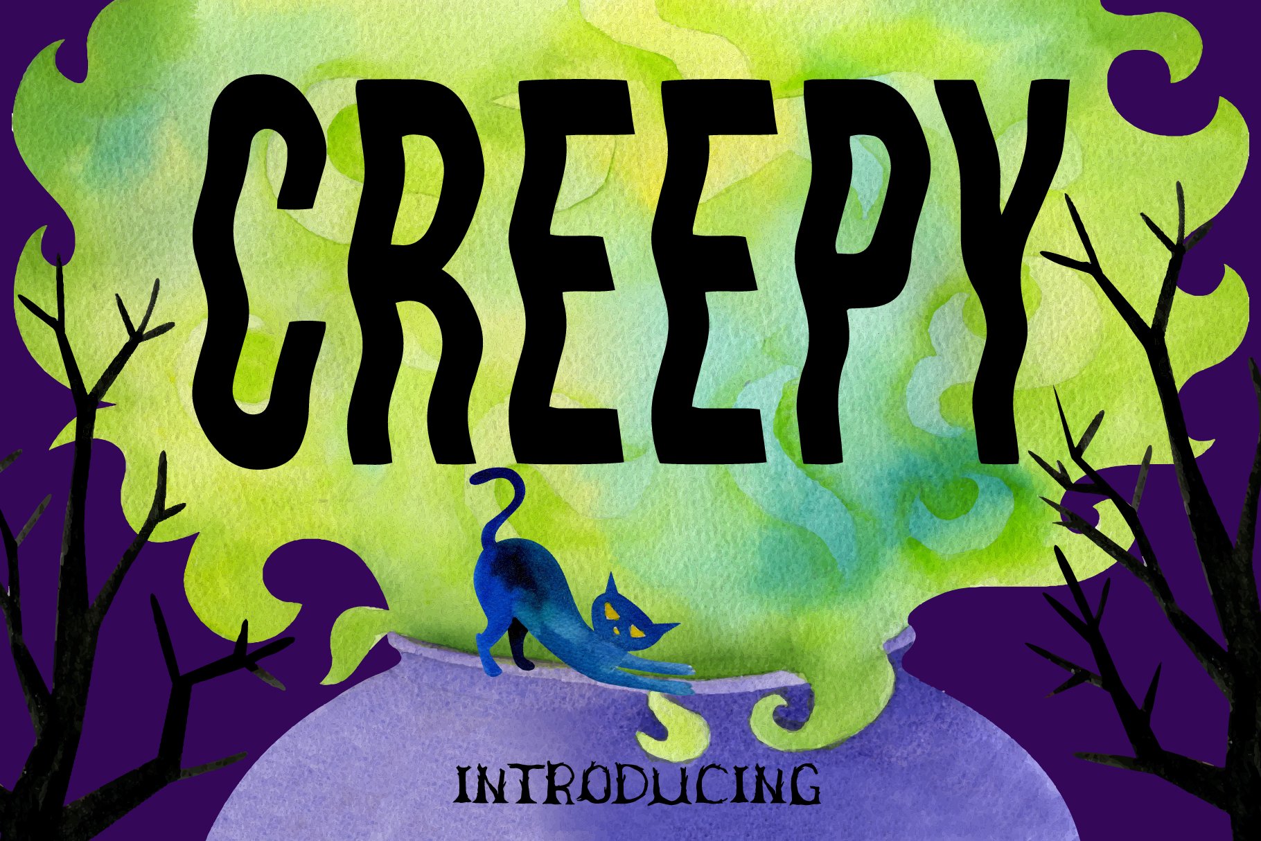 Creepy Fonts cover image.