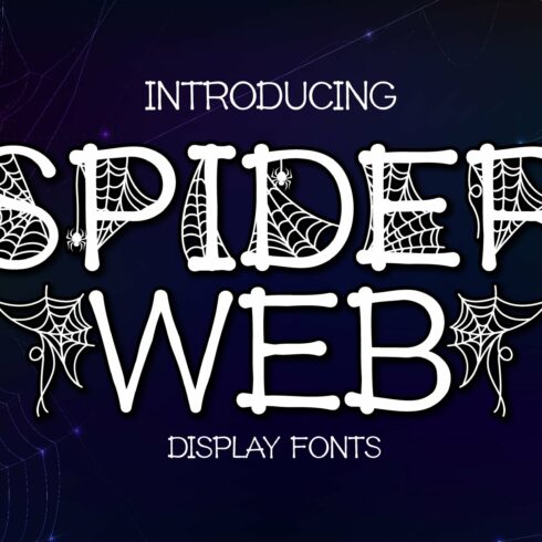 Spider Web Fonts cover image.