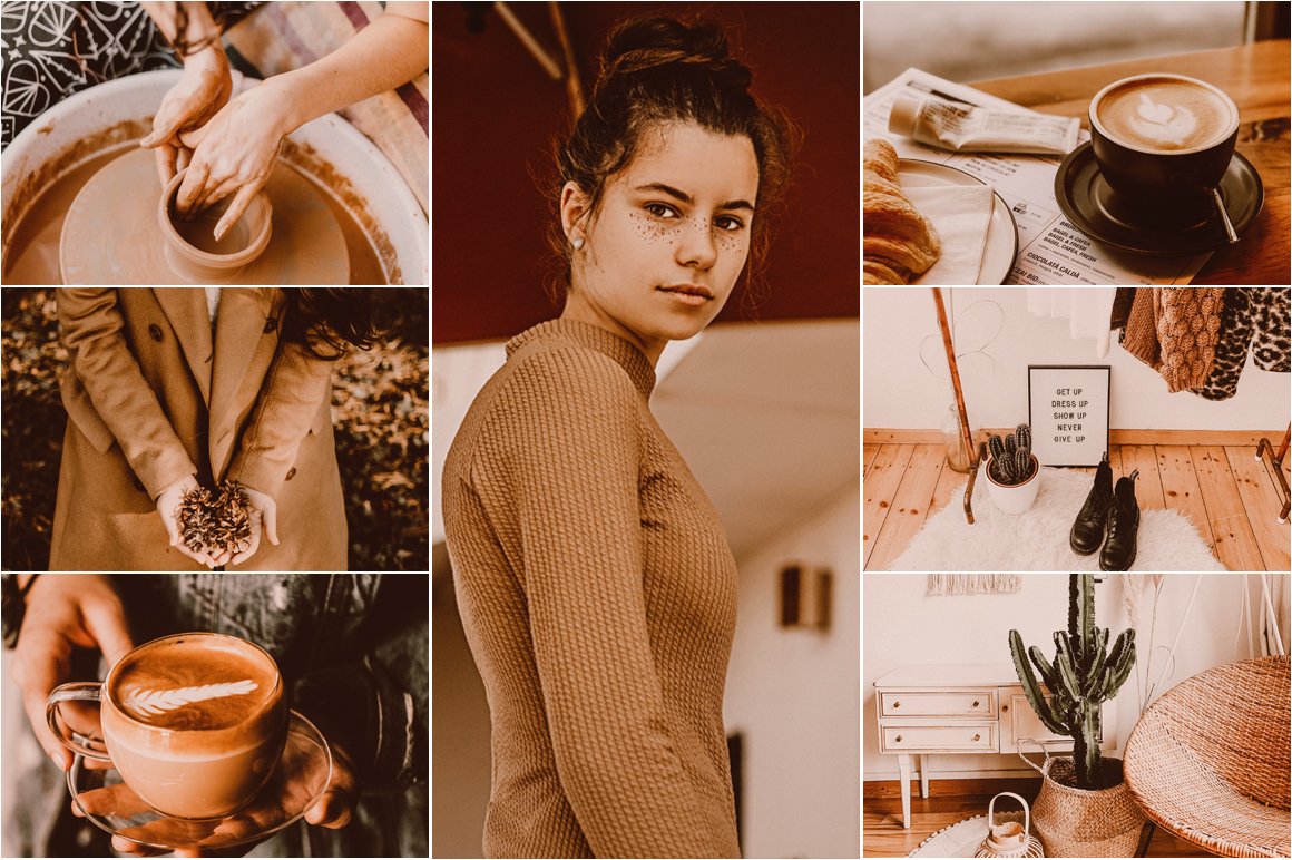 Caramel Sugar Lightroom Presets Packpreview image.