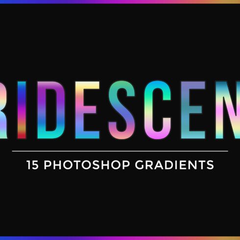 15 Iridescent Gradientscover image.