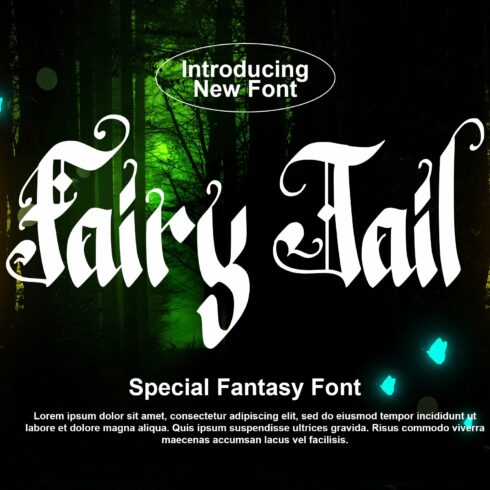 Fairy Tail - Special Fantasy Font cover image.