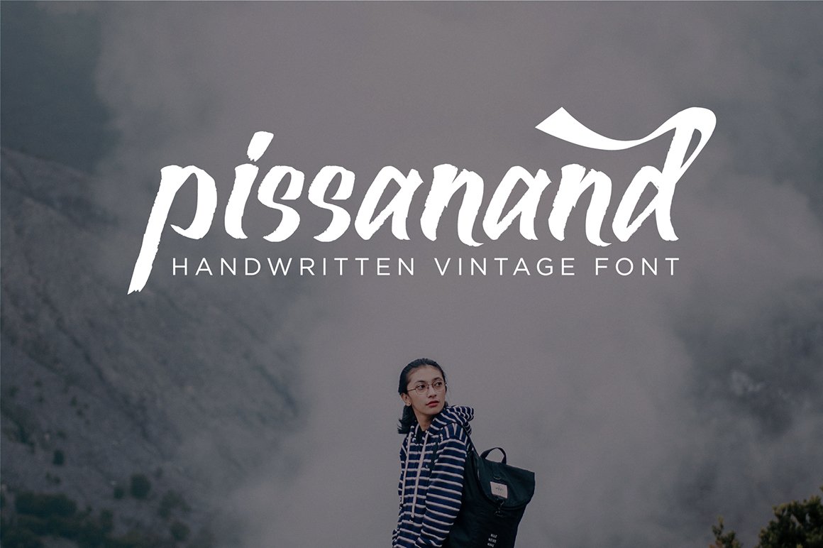 Pissanand Handwriten Vintage cover image.