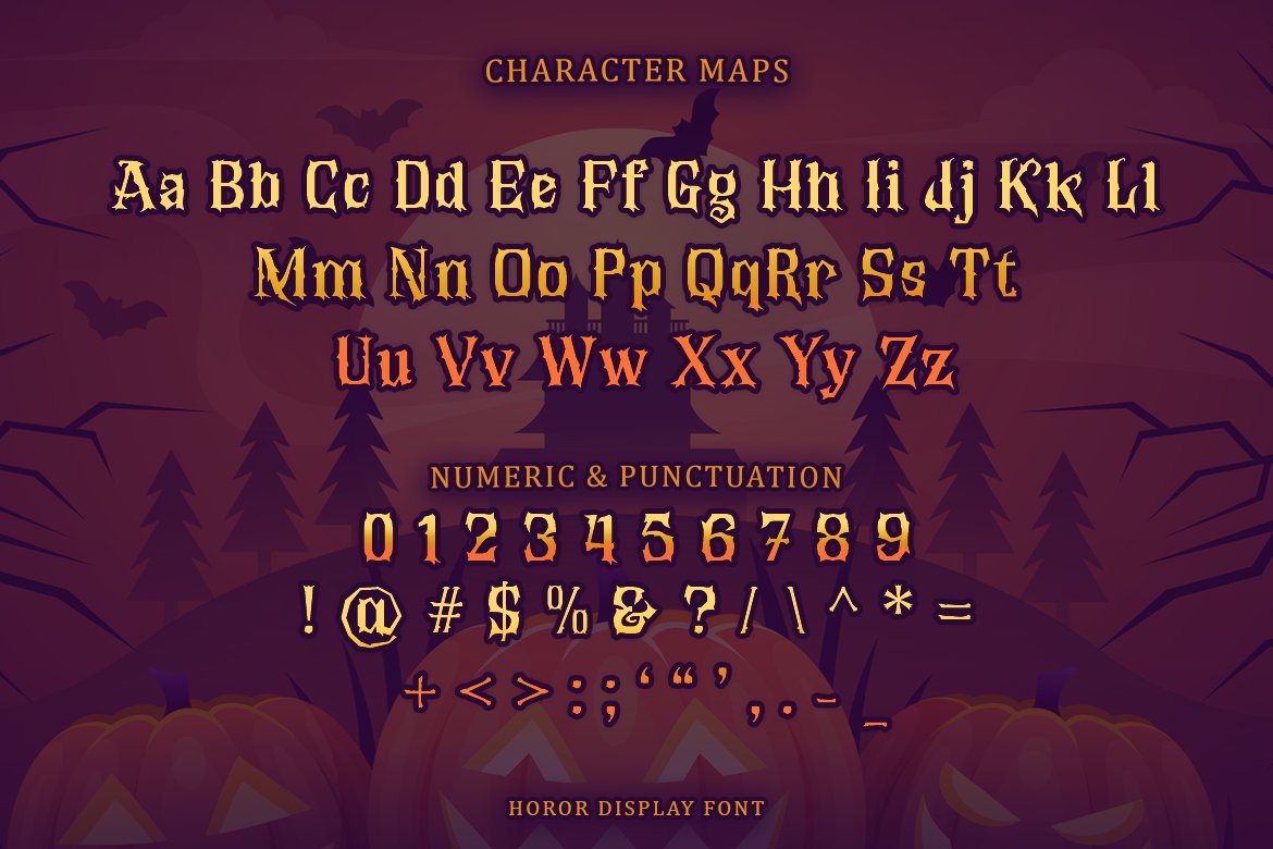 Roar Of Chaos - Horor Display Font preview image.