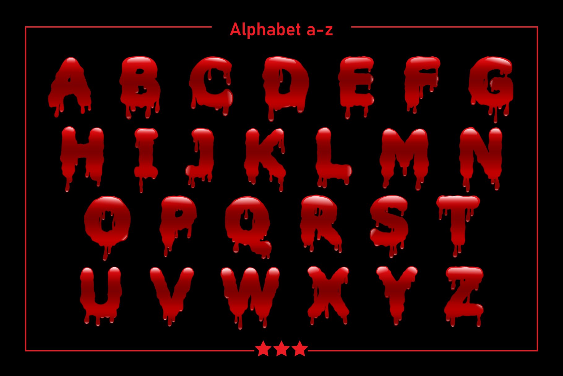 Spooky Color Fonts preview image.