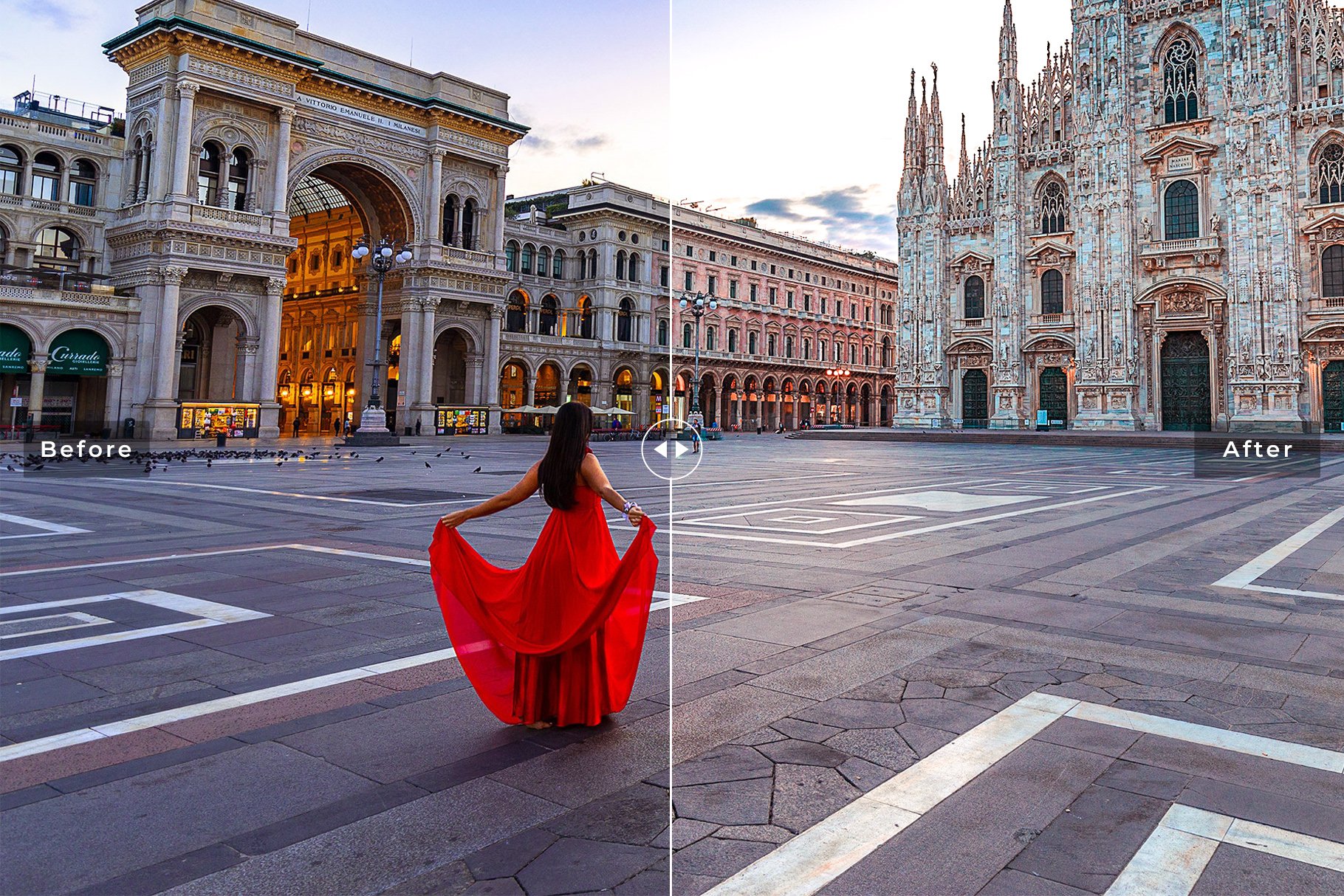 Milan Lightroom Presets Packpreview image.