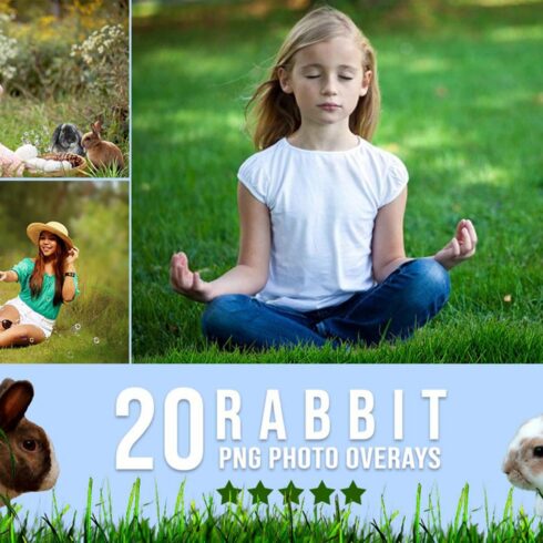 20 Rabbit  Photoshop Overlayscover image.