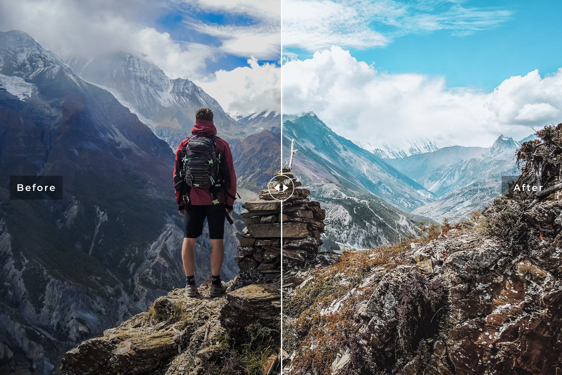 Nepal Pro Lightroom Presets Packpreview image.