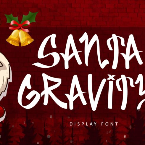 Santa Gravity - Graffiti Font cover image.