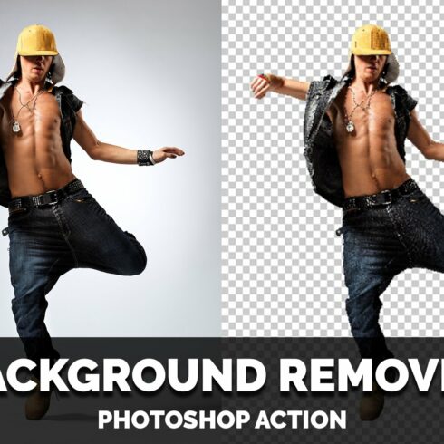 Background Remover Photoshop Actioncover image.