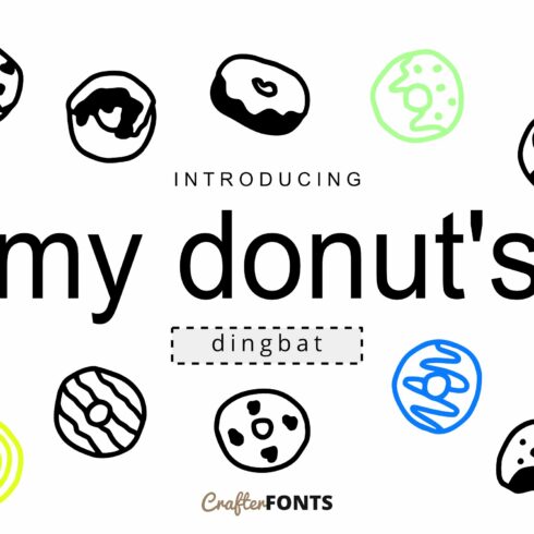 My Donut's Doodle Dingbat cover image.